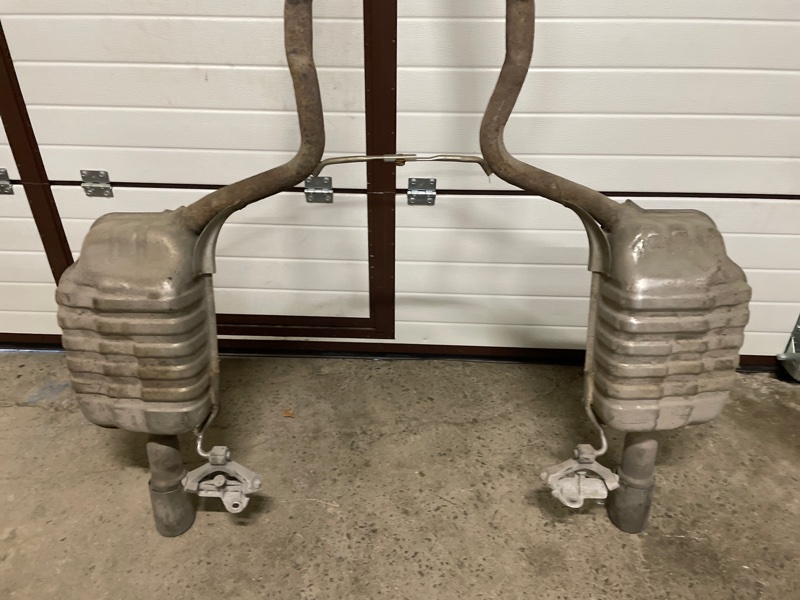 Глушитель A4 2006 B7 BFB 1.8