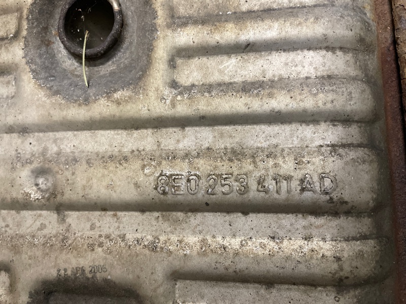 Глушитель A4 2006 B7 BFB 1.8