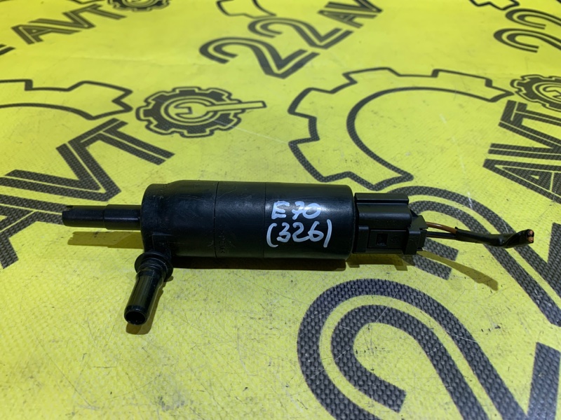 Насос омывателя фар BMW X5 2012 E70 N57D30A 67127217792 контрактная