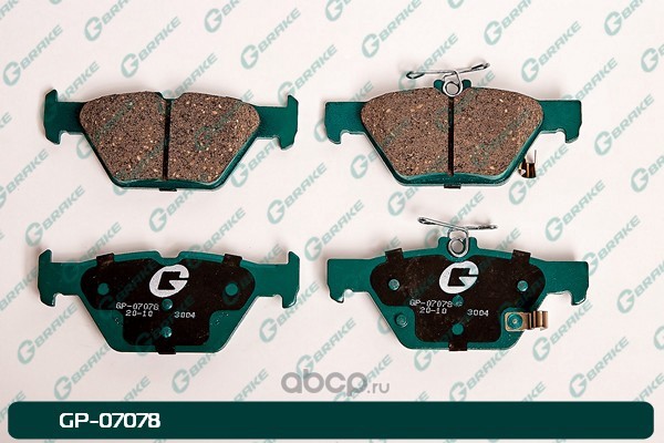Колодки тормозные дисковые задние Subaru Forester SK GP07078 новая