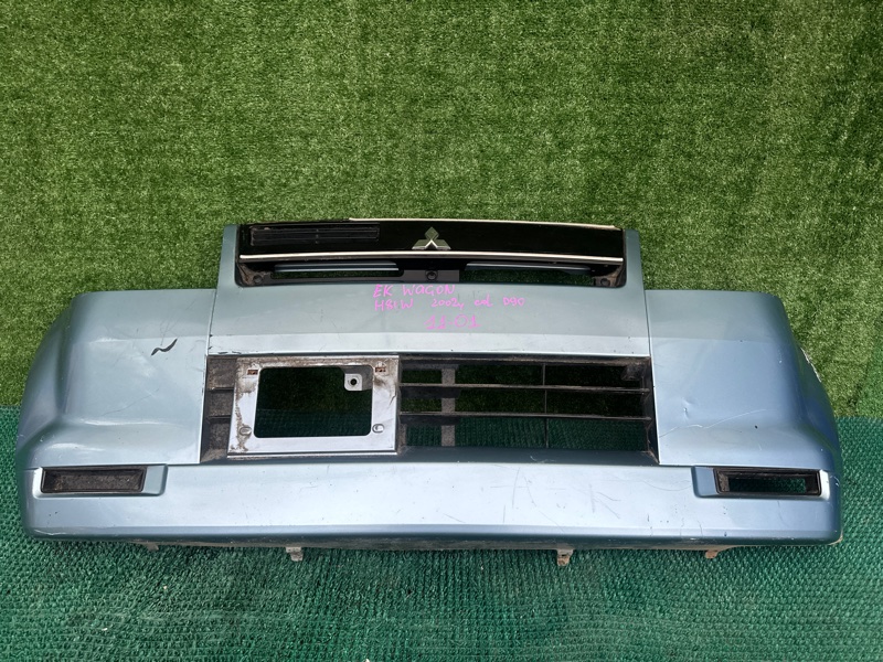 Бампер передний Mitsubishi Ek-Wagon 2002 H81W 3G83 контрактная