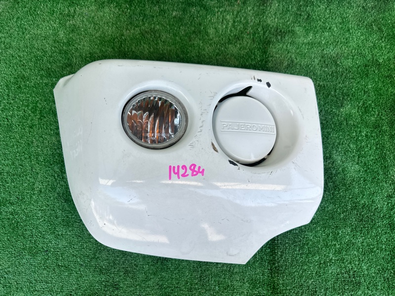 Бампер передний Pajero Mini 1999 H58A 4A30