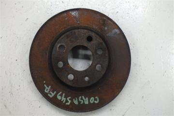 Запчасть тормозной диск передний Opel Corsa 2003