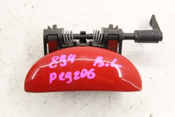 Фото запчасти ручка двери задняя левая Peugeot 206 2005 контрактная запчасть Запчасть ручка двери задняя левая Peugeot 206 2005