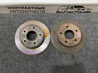 Тормозной диск задний Cefiro 1999 A33 VQ20DE