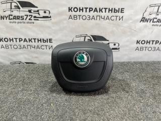 Запчасть подушка безопасности водителя Skoda Fabia 2013