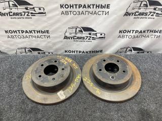 Запчасть диск тормозной задний NISSAN X-TRAIL 2010