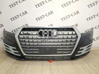 Бампер в сборе с решетками передний Audi Q7 S-line 2015 - 2021