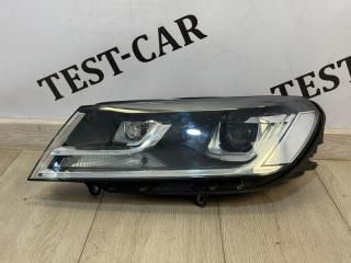 Фото запчасти фара левая VW Touareg FL 2014-2018 Б/У запчасть Запчасть фара левая VW Touareg FL 2014-2018