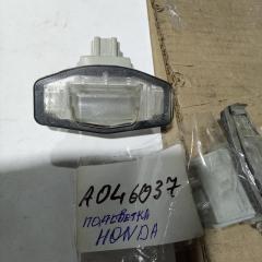 Запчасть фонарь подсветки номера Honda Civic