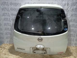 Дверь задняя багажника задняя Nissan March