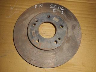 Фото запчасти диск тормозной передний вентилируемый передний Kia Soul 2009-2013 Б/У запчасть Запчасть диск тормозной передний вентилируемый передний Kia Soul 2009-2013