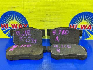 КОЛОДКИ ТОРМОЗНЫЕ задние HONDA ODYSSEY 2000 контрактная КОЛОДКИ ТОРМОЗНЫЕ задние HONDA ODYSSEY 2000