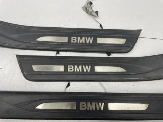 Накладки порогов с подсветкой BMW 5-серия F07 N55B30A