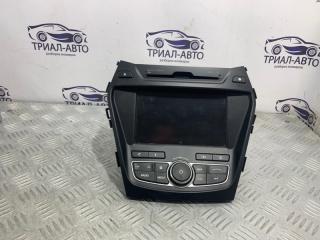 Запчасть магнитола Hyundai Santa Fe 2014