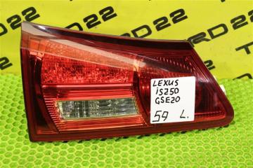 Запчасть задний фонарь задний левый Lexus IS250 2007