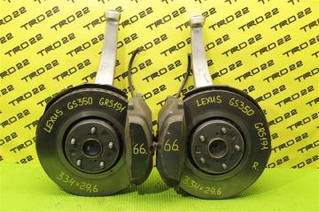 Запчасть суппорт тормозной передний Lexus GS350 2010