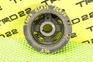Фото запчасти шкив коленвала Toyota RAV4 2014 контрактная запчасть Запчасть шкив коленвала Toyota RAV4 2014