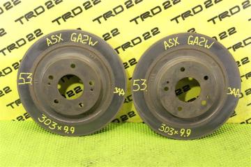 Запчасть тормозной диск задний Mitsubishi ASX 2016