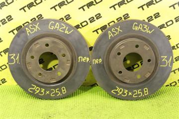 Запчасть тормозной диск передний Mitsubishi ASX 2016