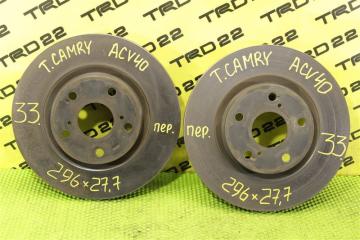 Запчасть тормозной диск передний Toyota Camry 2009