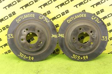 Запчасть диск тормозной задний Mitsubishi Outlander 2016