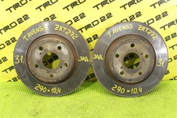 Диск тормозной задний Toyota Avensis 2014