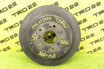 Запчасть диск тормозной задний Suzuki Grand Vitara 2013