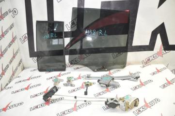 Стекло двери заднее левое заднее левое Mitsubishi Pajero 2001