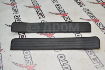 Накладки на порожки салона (парой) Nissan Fuga 2005