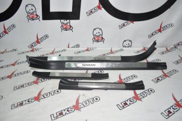 Порожки салона с подсветкой (комплект) Nissan Fuga 2005