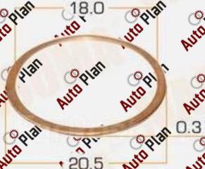 Шайба топливной форсунки Mazda Bongo 18*20.5*0.3 063613651