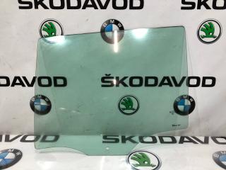 Стекло двери заднее левое Skoda Superb 2014
