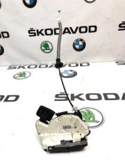 Замок двери задний правый Skoda Octavia 2016