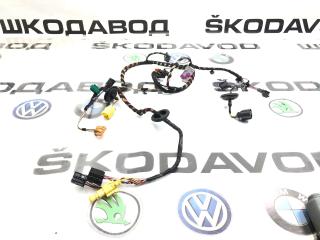 Проводка двери передняя левая Skoda Octavia 2011 контрактная Проводка двери передняя левая Skoda Octavia 2011