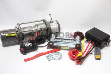 Запчасть лебедка 12000 lbs на внедорожник 4х4 electric winch 5500 кг