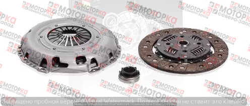 Запчасть комплект сцепления корзина+ диск+ подшипник AUDI /SKODA /VW A3/GOLF/PASSAT VI/POLO SED