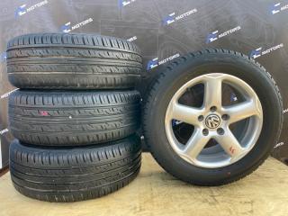 Комплект из 4-х Колесо летнее R18 / 255 / 55 Dunlop Grandtrek PT3 5x130 лит. 57ET (б/у)