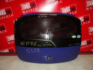 Дверь задняя багажника задняя TOYOTA WILL CYPHA 2002-2005