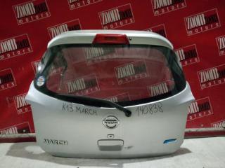 Дверь задняя багажника задняя NISSAN MARCH 2010-2013