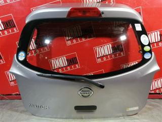 Дверь задняя багажника задняя NISSAN MARCH 2010-2013