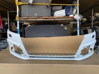 Запчасть Бампер  передний AUDI Q7 4M0807437,1H0-1267385 Контрактный Год: 2016  Цвет: Белый перламутр   Под сонары, под омыватели фар, трещины по левой стороне