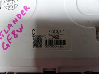 Спидометр MITSUBISHI OUTLANDER GF8W 4J12 8100c327 3 ракурс