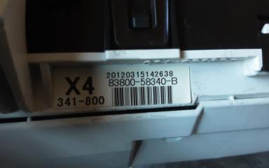Спидометр TOYOTA VELLFIRE ANH25 2AZFE 83800-58340 4 ракурс