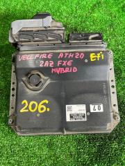 Блок efi TOYOTA VELLFIRE ATH20 2AZFE 89981-58070 1 ракурс