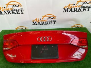Запчасть Крышка багажника  AUDI A4 8K5827023AE Контрактный Год: 2011  Цвет: красный   1-я модель. Три тычки.