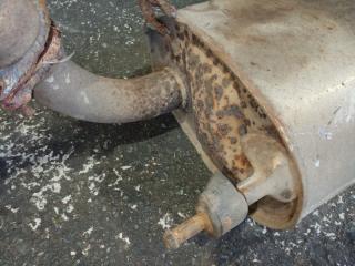 Глушитель TOYOTA HILUX SURF KDN215 1KDFTV 17410-30050 5 ракурс