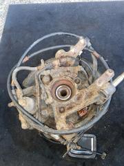 Ступица левая задняя HONDA STEPWGN RF2 B20B 2 ракурс