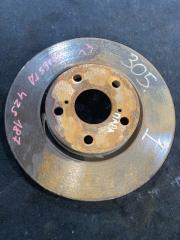 Тормозной диск передний TOYOTA CROWN MAJESTA UZS187 3UZFE 43516-30010 3 ракурс