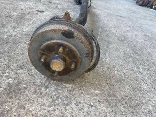 Балка со ступицами задняя TOYOTA CALDINA ET196 5EFE 42101-21100 2 ракурс